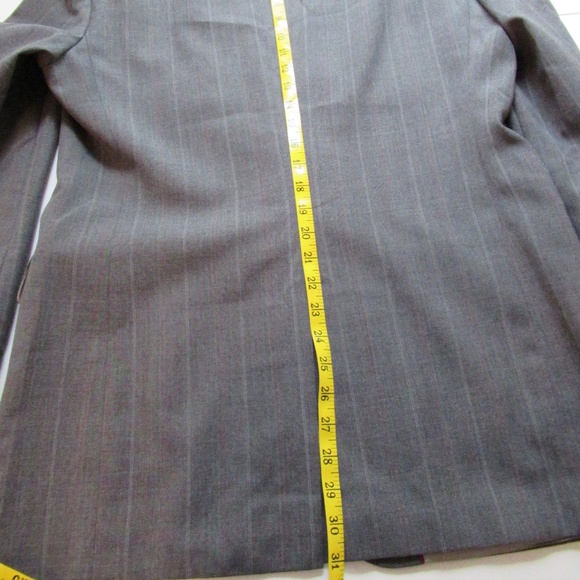Vintage Imperial by Haggar Mens gray striped suit - Picture 6 of 15